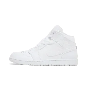 Jordan 1 Mid Triple White (2022/2023)