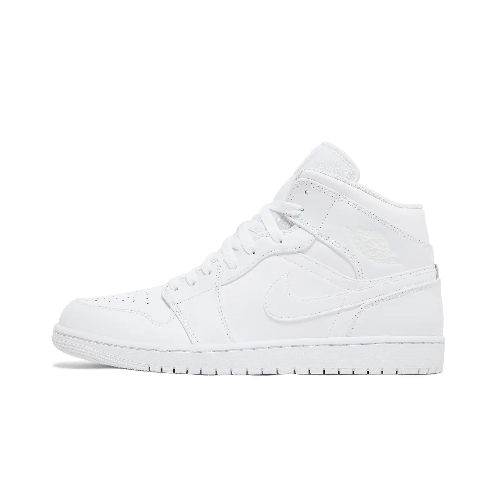 Jordan 1 Mid Triple White (2022/2023)