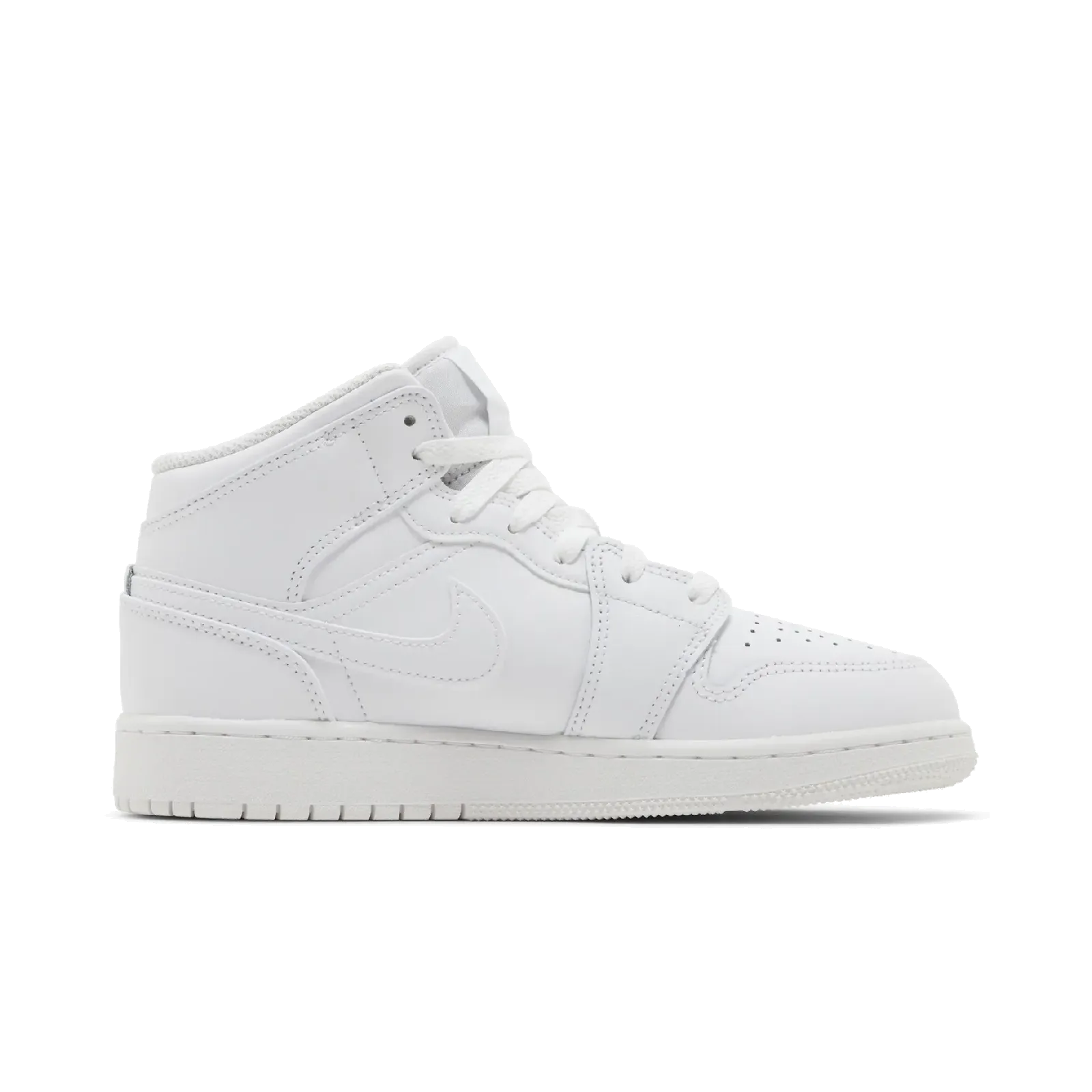 Jordan 1 Mid Triple White (2023) (GS)