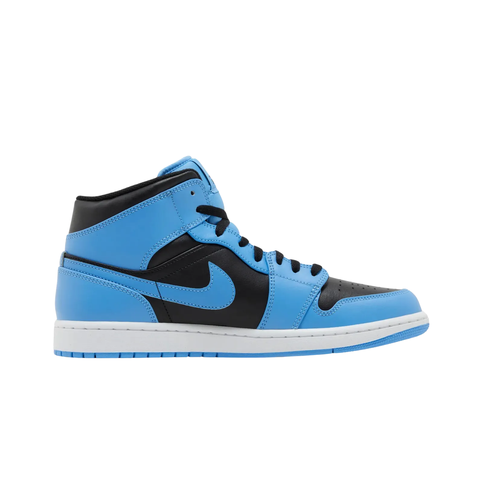 Jordan 1 Mid University Blue Black