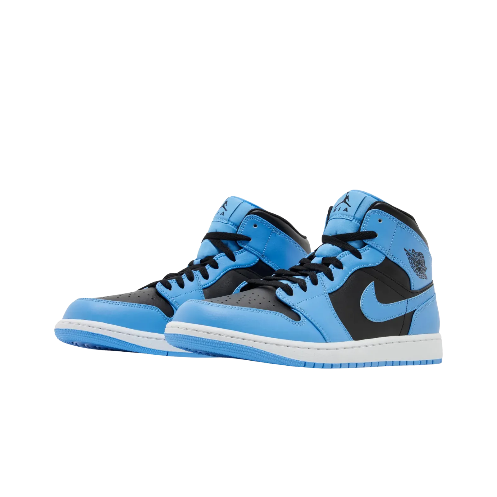 Jordan 1 Mid University Blue Black
