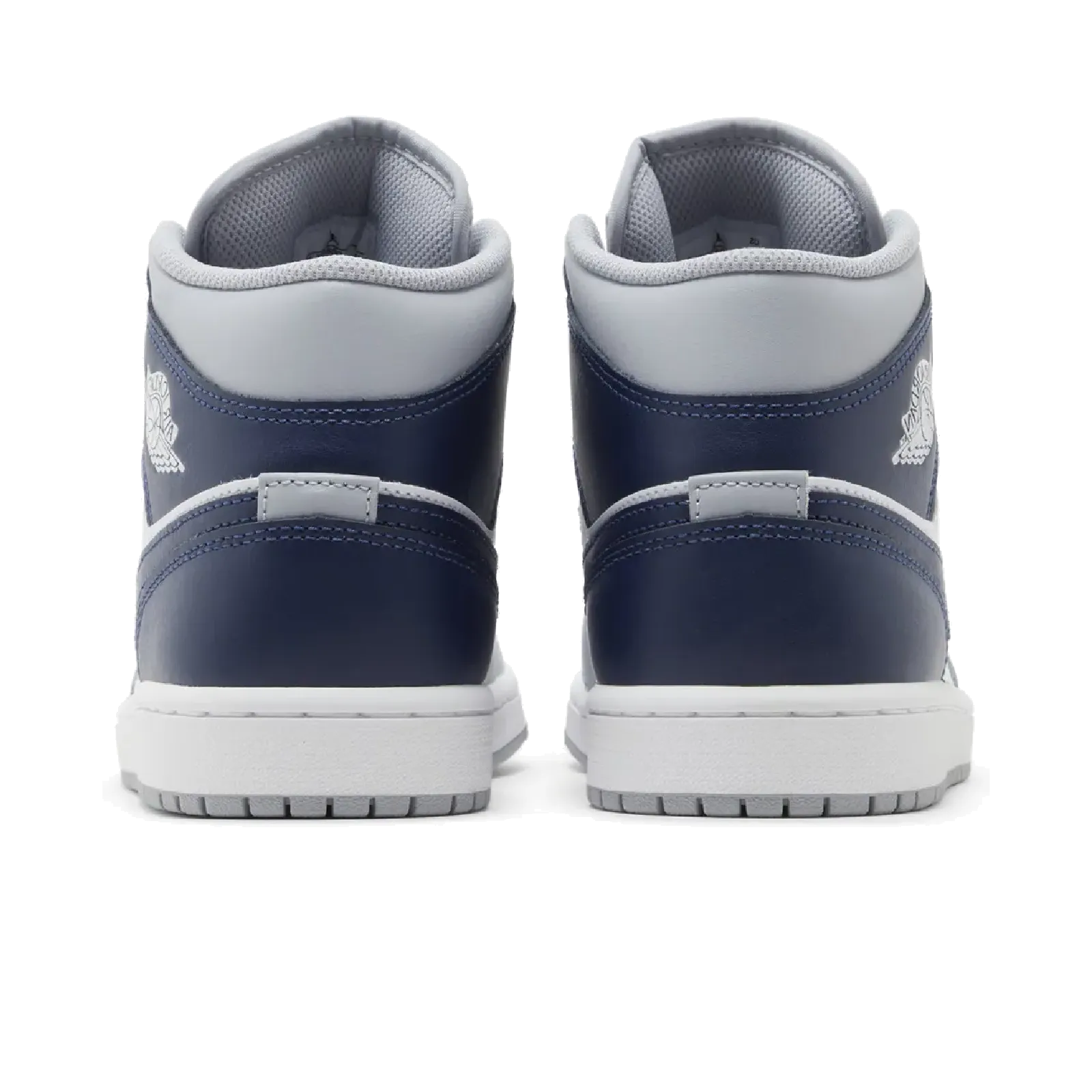 Jordan 1 Mid Wolf Grey Midnight Navy