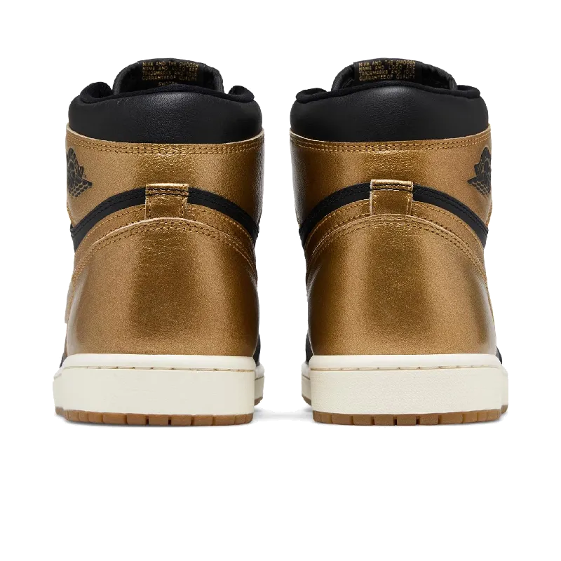 Jordan 1 Retro High OG Black Metallic Gold