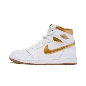 Jordan 1 Retro High OG Metallic Gold (Women's)