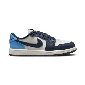 Jordan 1 Retro Low 'Obsidian' Little Kids' Shoes