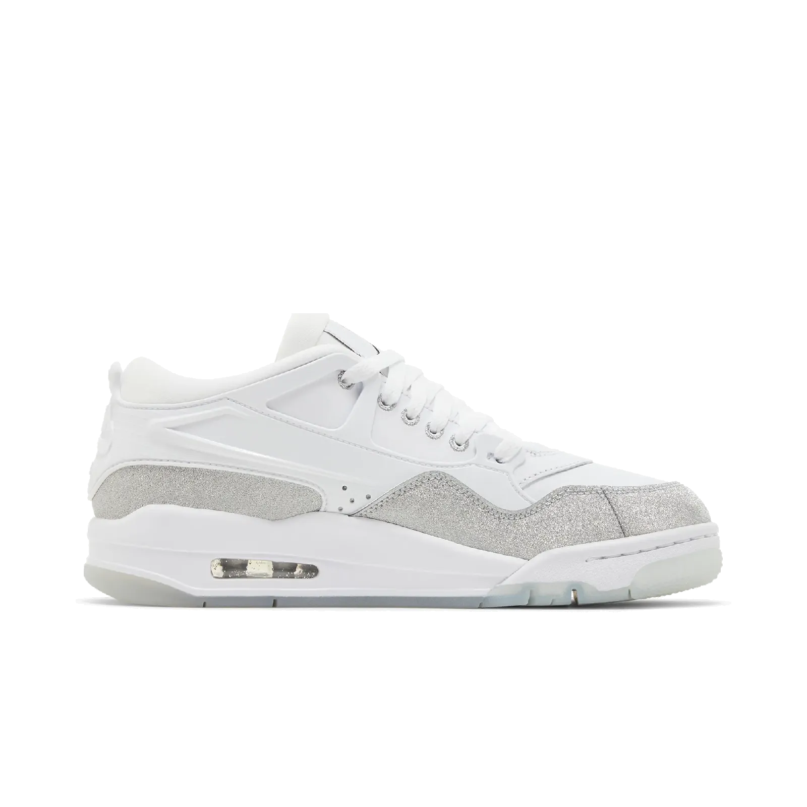Jordan 4 RM White Metallic Silver (Women's)