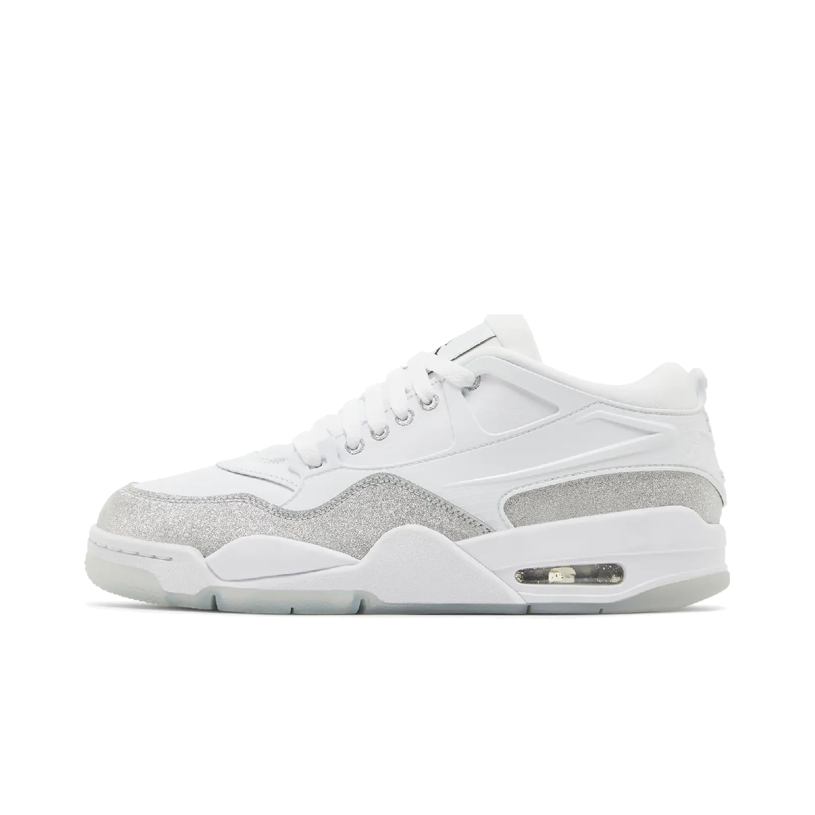 Jordan 4 RM White Metallic Silver (Women's)