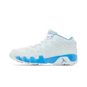 Jordan 9 Retro Low Golf White University Blue