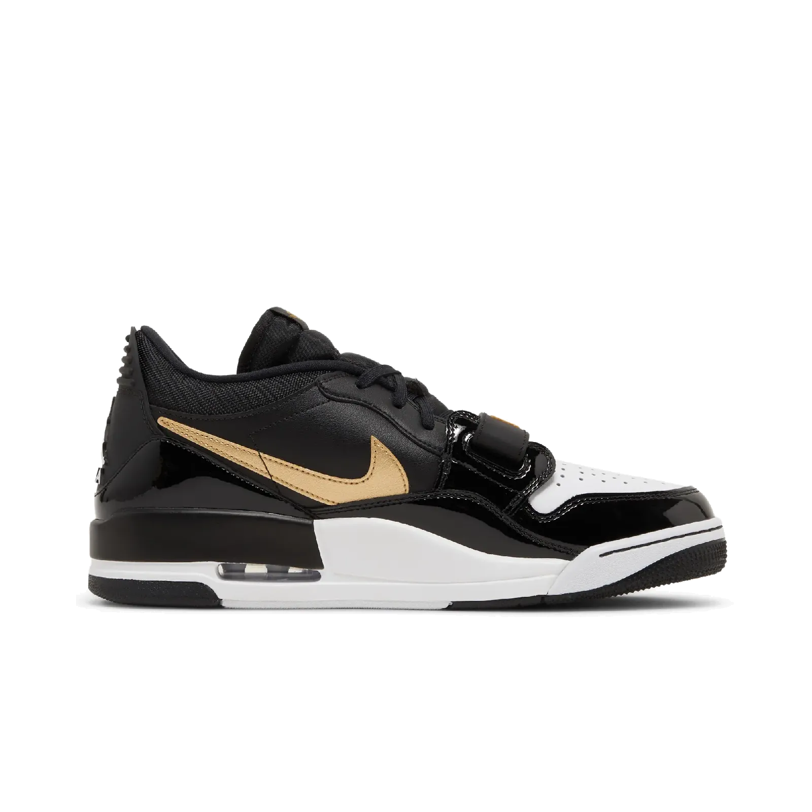 Jordan Legacy 312 Low Black Metallic Gold