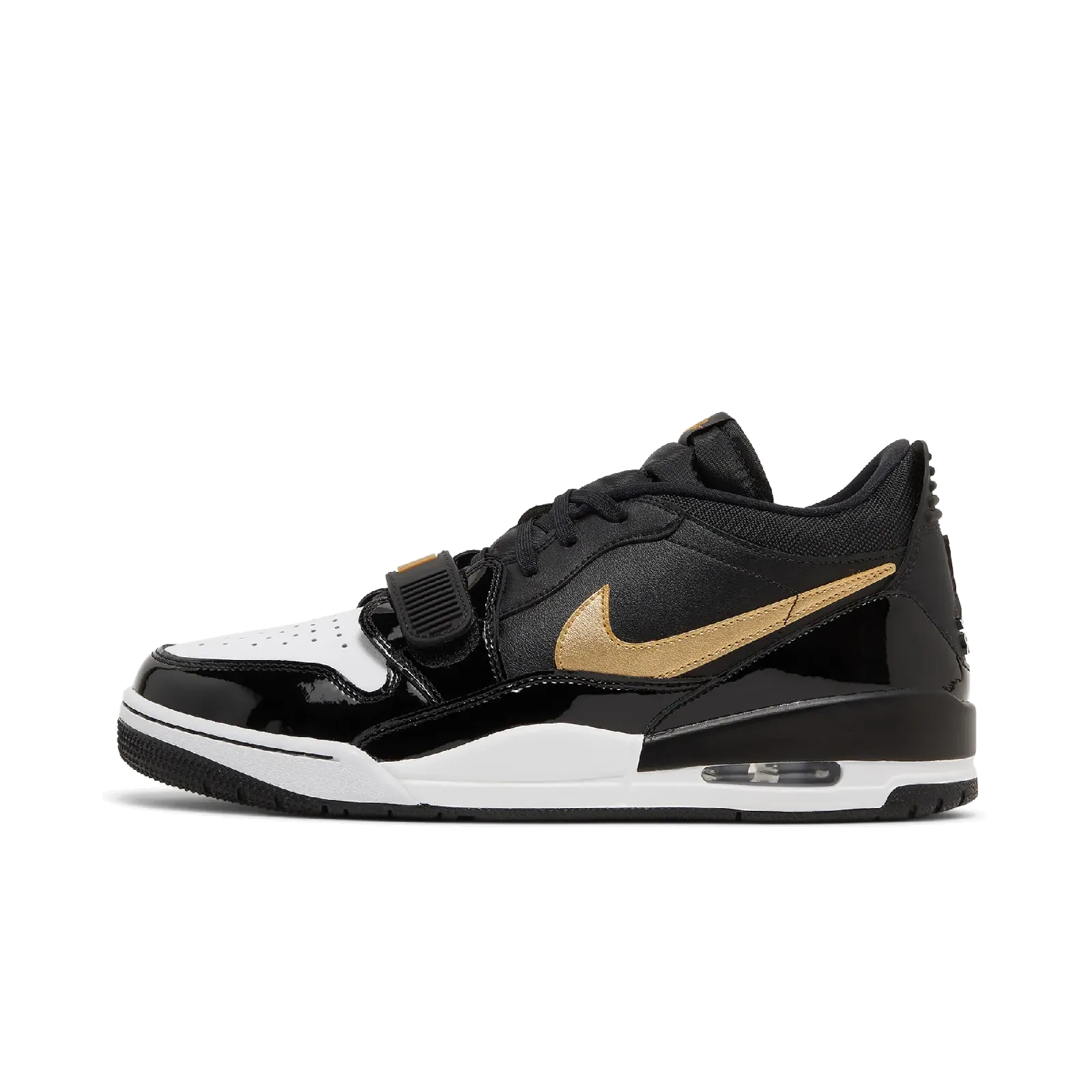 Jordan Legacy 312 Low Black Metallic Gold