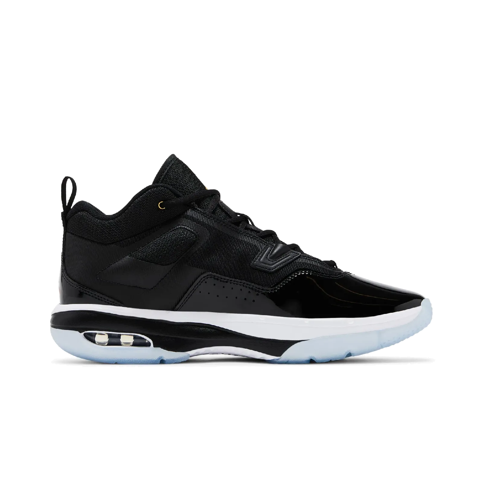 Jordan Stay Loyal 3 Black White Football Grey Metallic Gold