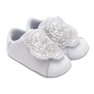 Kenzo Tiger Slippers White