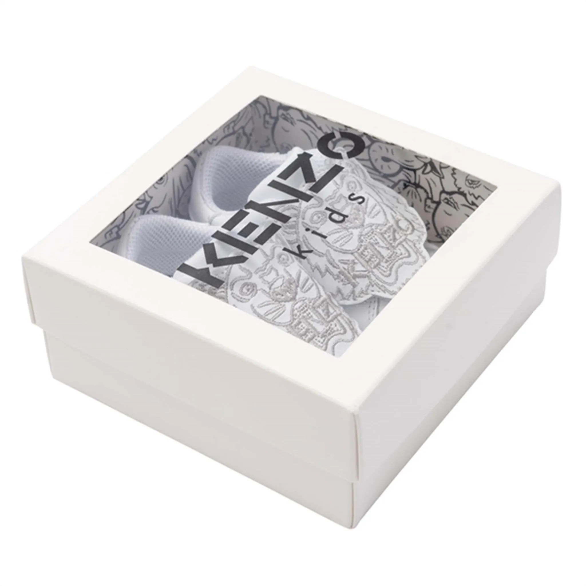 Kenzo Tiger Slippers White