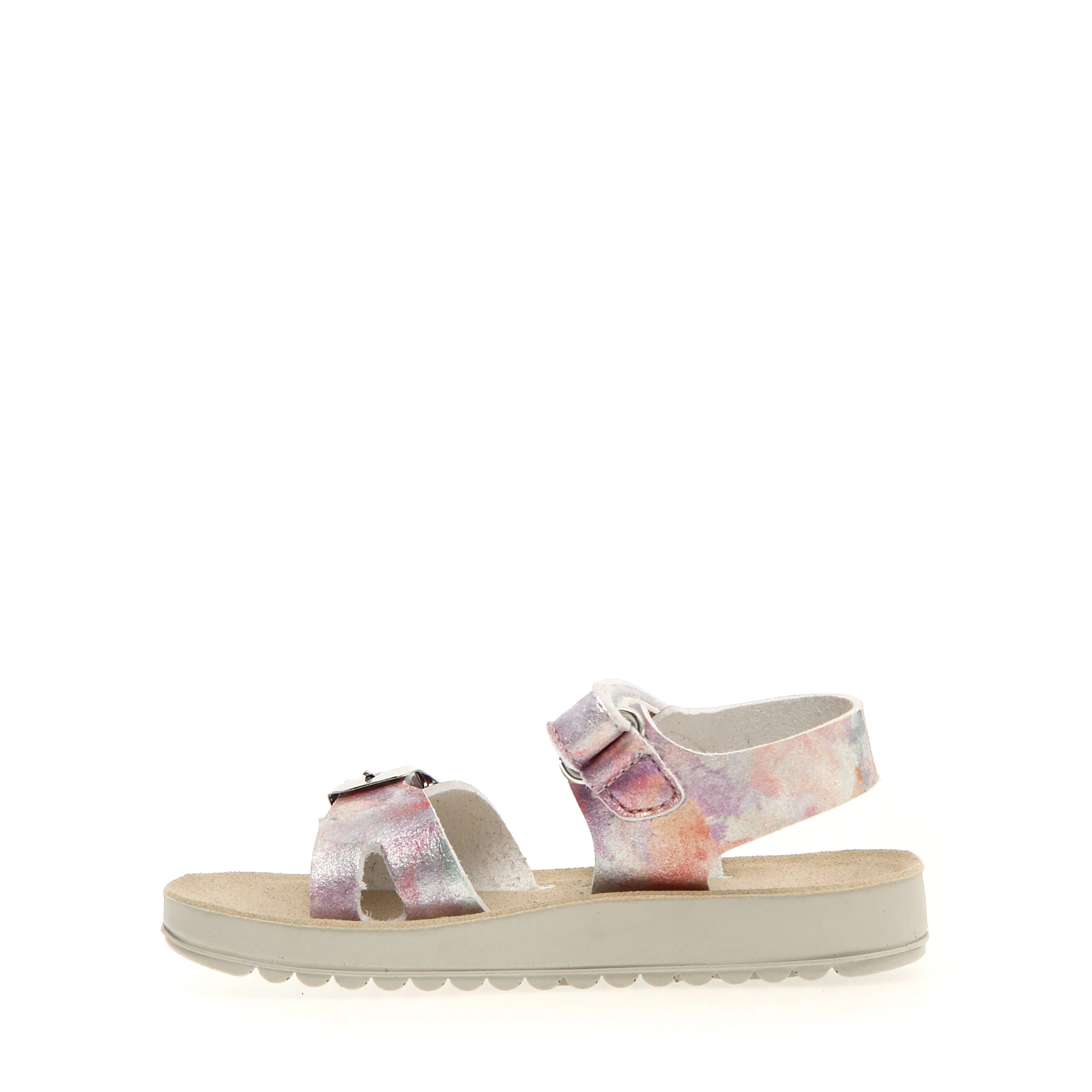 Kimama - Cloudy Multicolor Leather||Kimama - Cuir ennuag multicolore