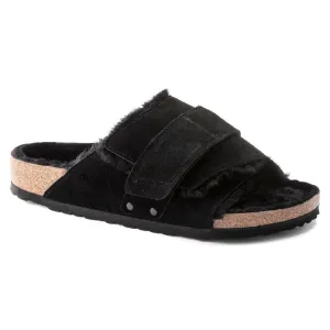 Kyoto Men - Black Shearling Suede||Kyoto pour hommes - Sude fourrure noir