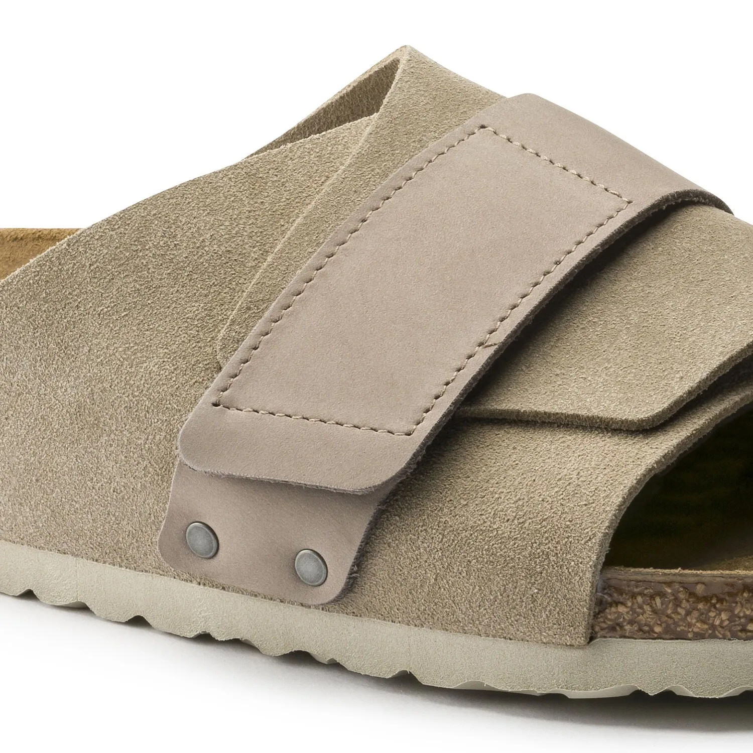 Kyoto Men - Taupe Nubuck and Suede Leather||Kyoto pour hommes - Sude et cuir nubuck taupe