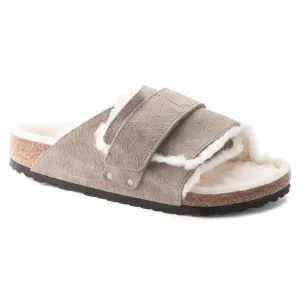 Kyoto Women - Stone Coin Suede Shearling||Kyoto pour femmes - Sude fourrure stone coin