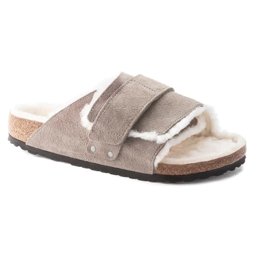 Kyoto Women - Stone Coin Suede Shearling||Kyoto pour femmes - Sude fourrure stone coin