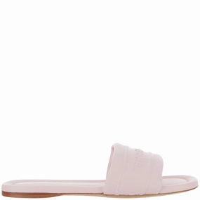 Leather Sandals With Logo