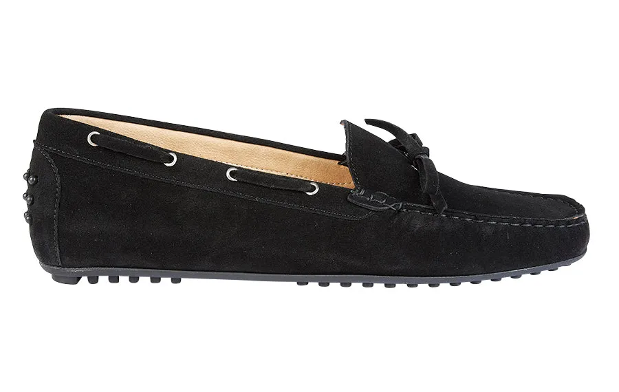 Liv Gabble Black Suede