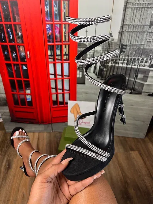 LIZ34 - BLACK & SILVER