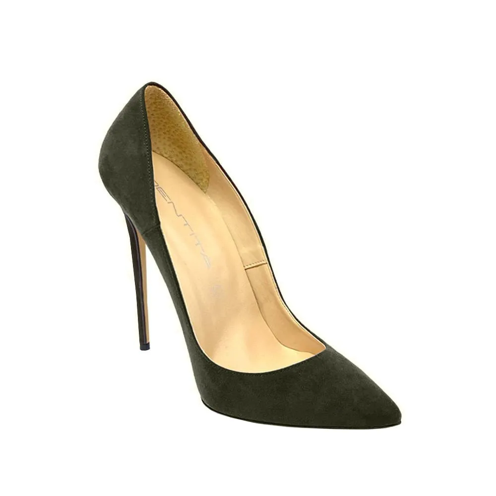 MALIA GREEN SUEDE