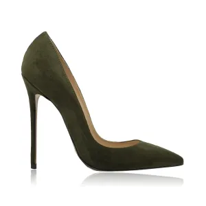 MALIA GREEN SUEDE