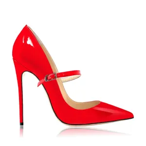 MALIKA RED PATENT
