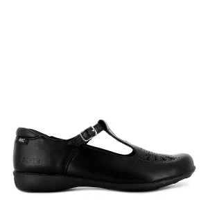 MANGO SNR - BLACK LEATHER
