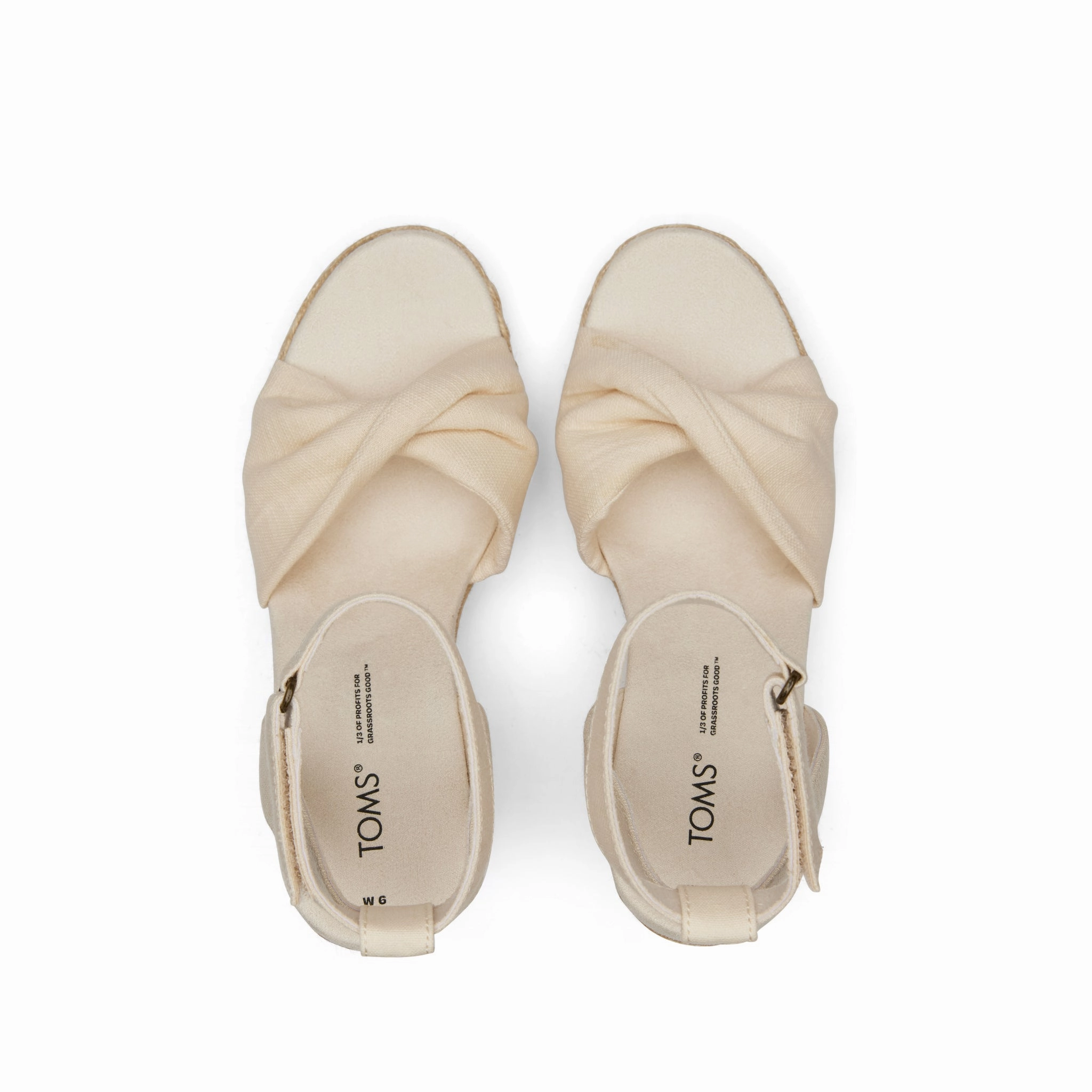Marisela Natural Wedge Sandal