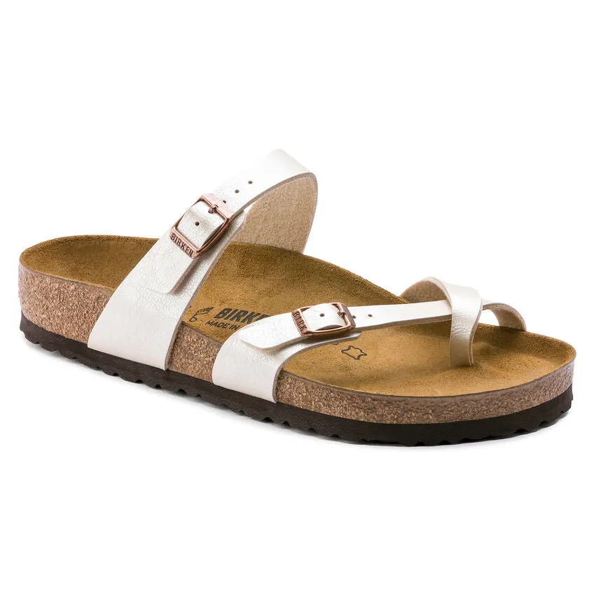 Mayari - Graceful Pearl White Birko Flor||Mayari - Birko-Flor blanc nacr dlicat