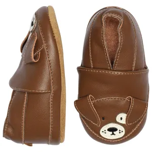 MELTON Cocoa Brown Hund lder hjemmesko