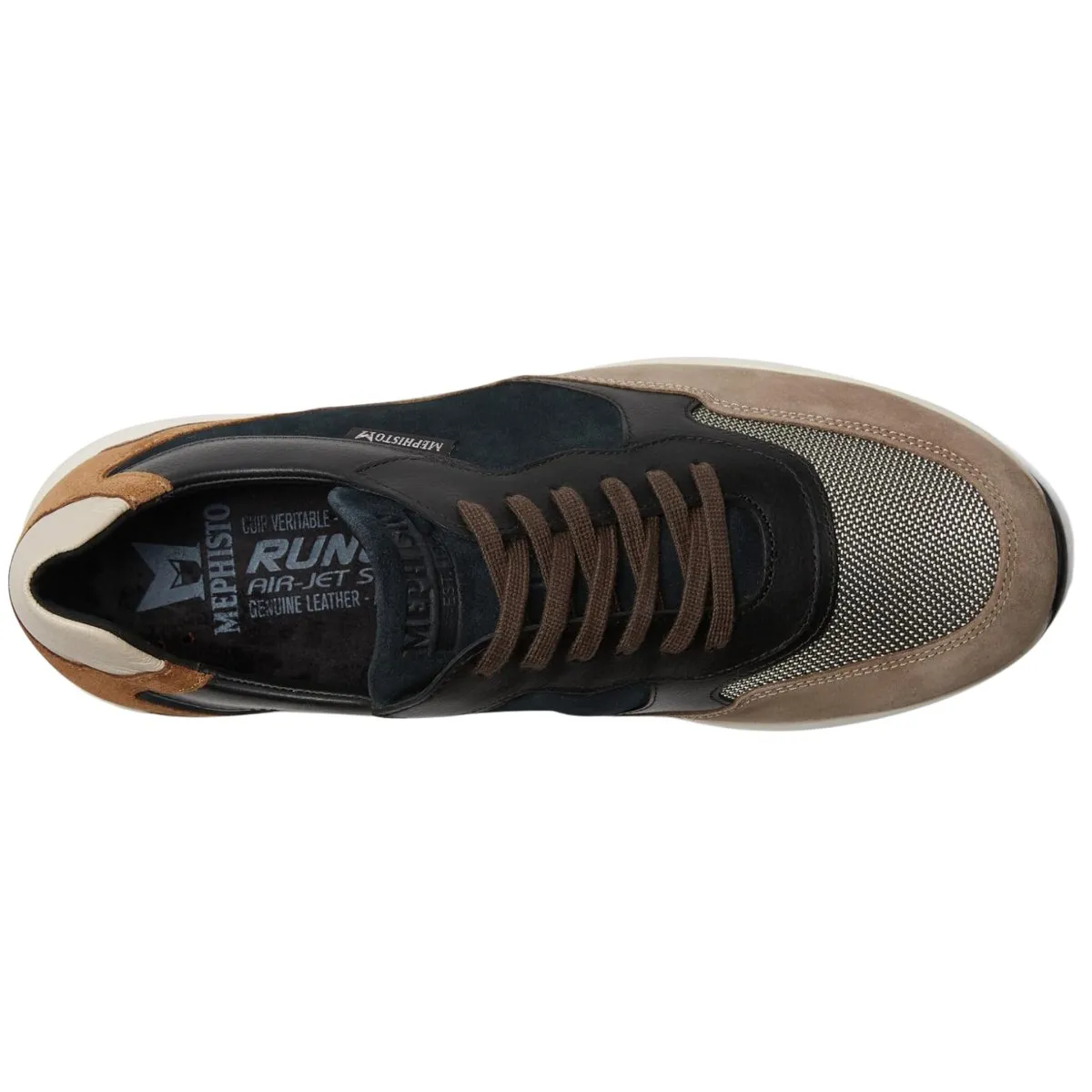 Mephisto Men's Driss Warm Grey/Multi