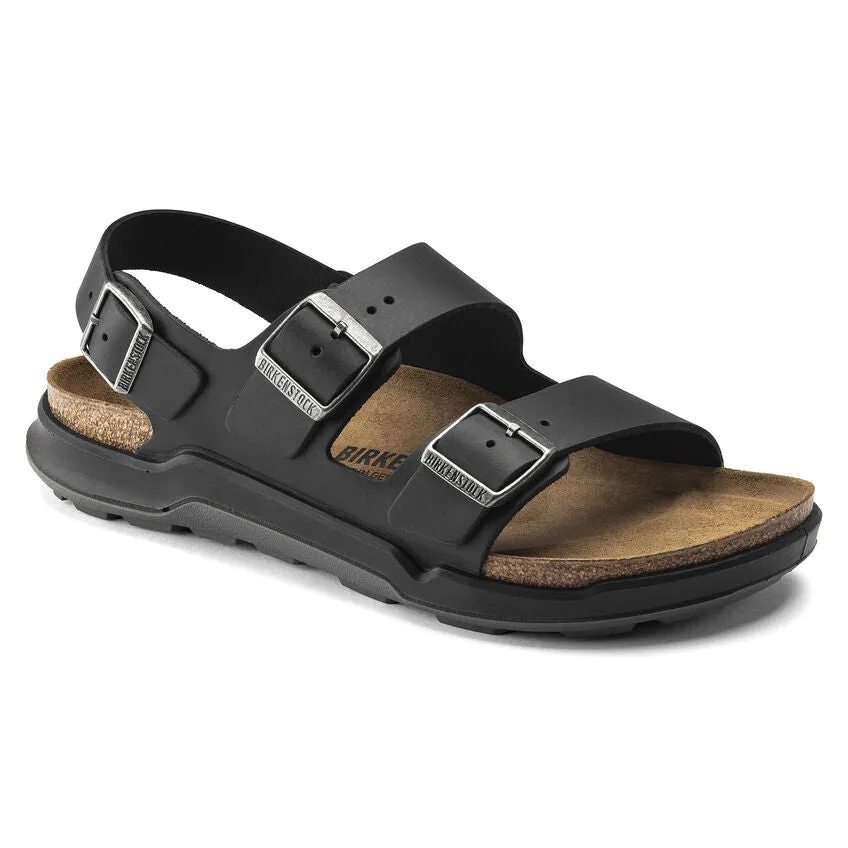Milano CrossTown Men - Black Oiled Leather||Milano CrossTown pour femmes - Cuir huil noir