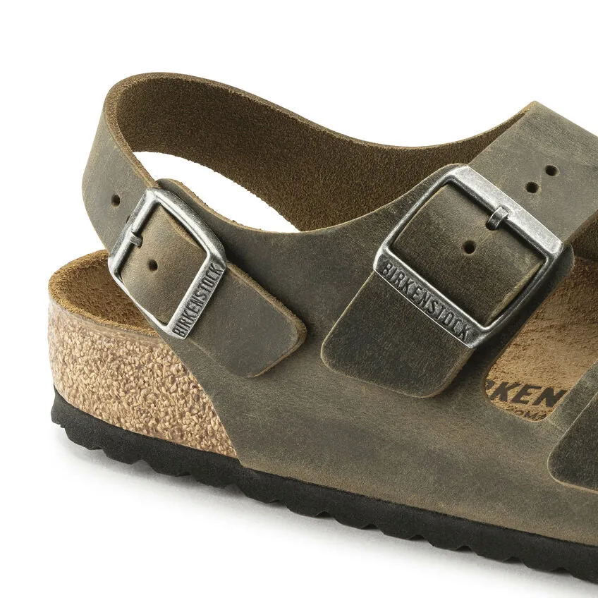 Milano - Faded Khaki Oiled Leather