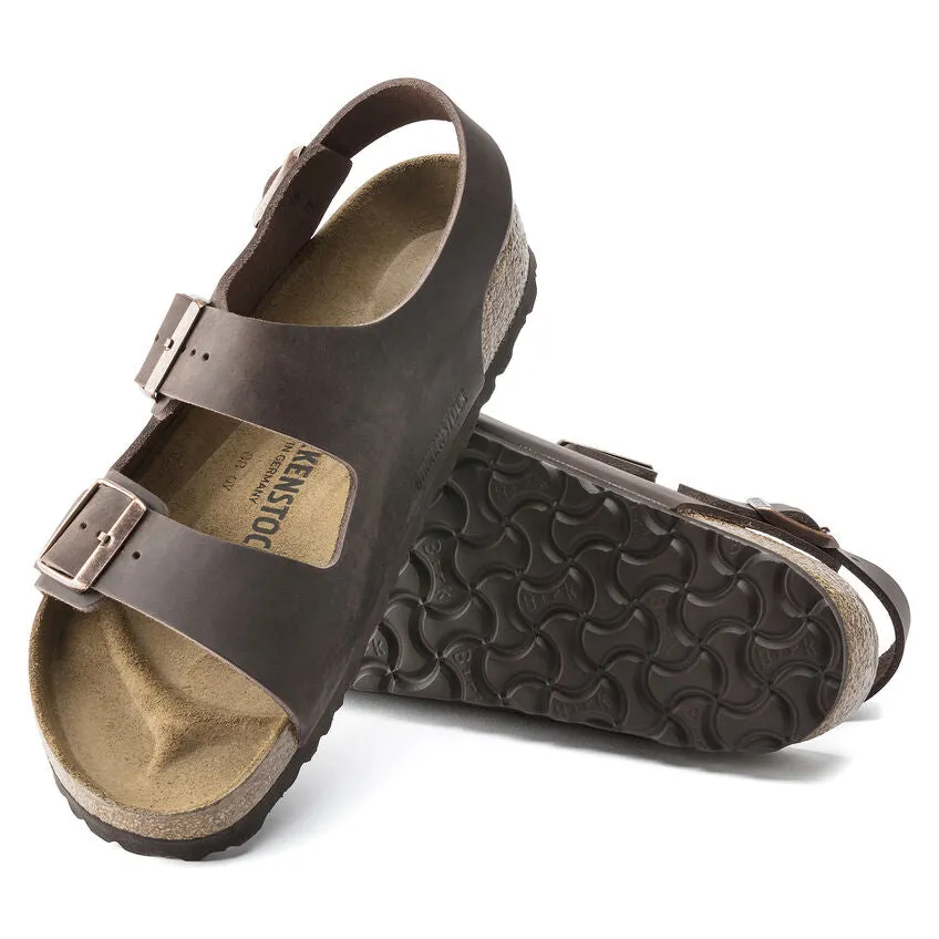 Milano - Habana Natural Leather||Milano - Cuir huil habane