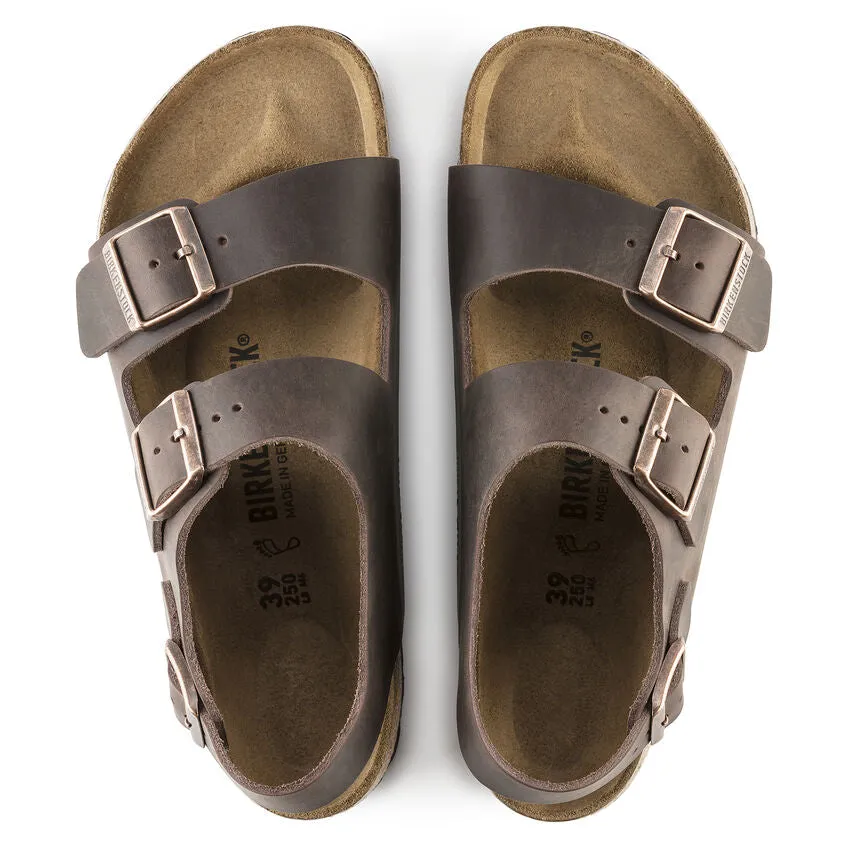 Milano - Habana Natural Leather||Milano - Cuir huil habane