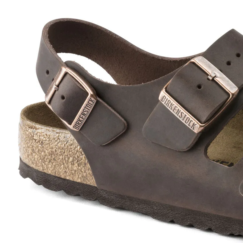Milano - Habana Natural Leather||Milano - Cuir huil habane