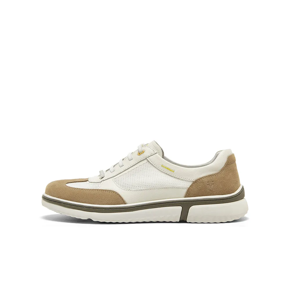 MIRABELL Cow split leather/textile/cow leather men's casual shoes (Men)