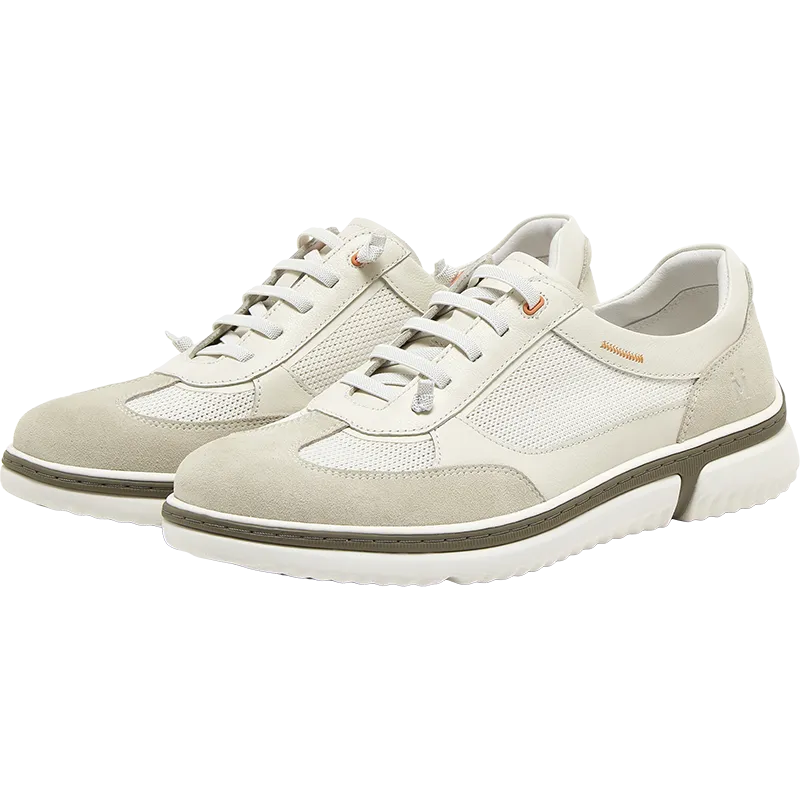 MIRABELL Cow split leather/textile/cow leather men's casual shoes (Men)