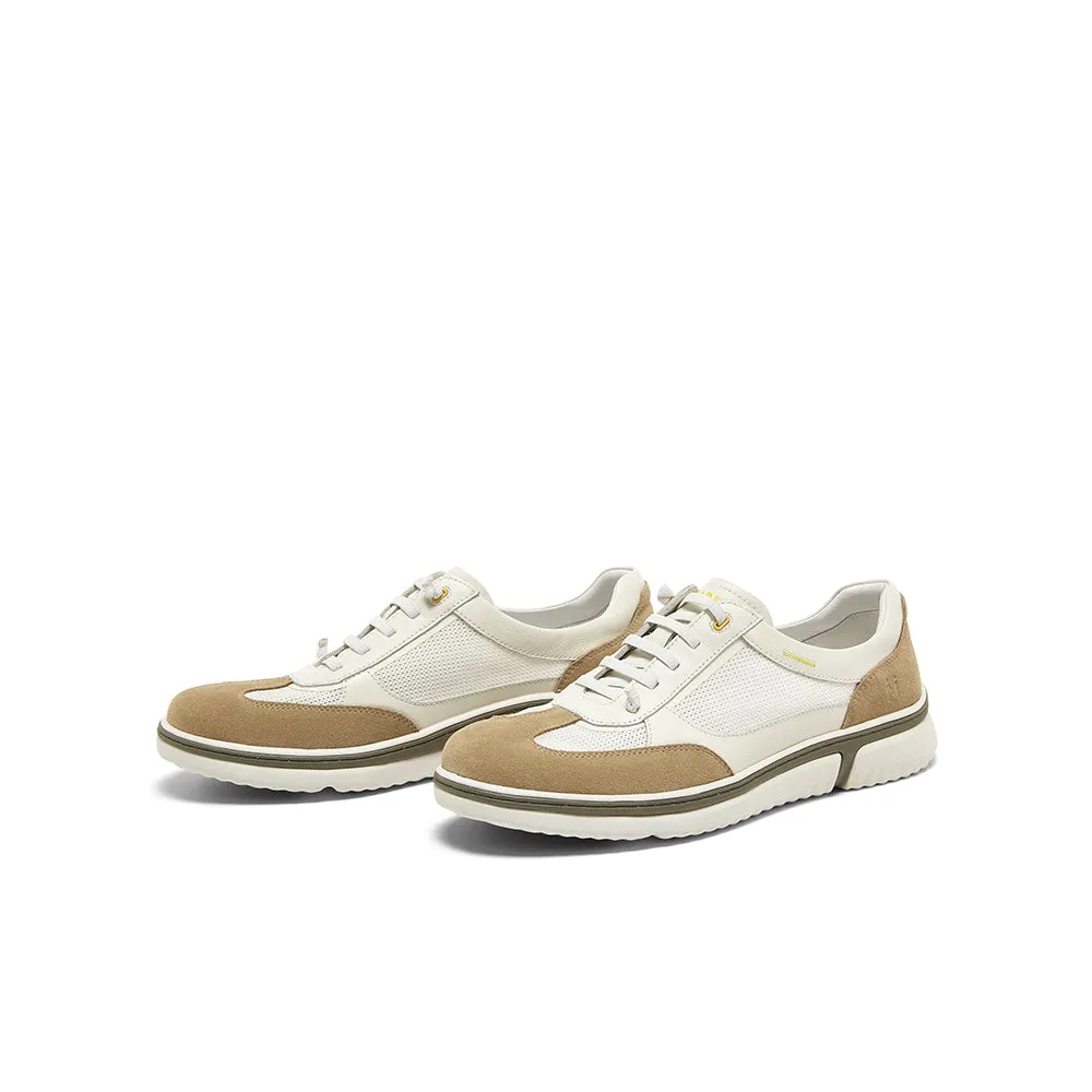 MIRABELL Cow split leather/textile/cow leather men's casual shoes (Men)