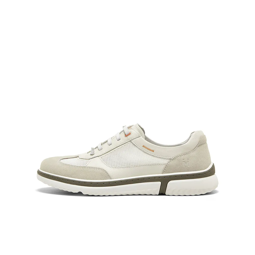 MIRABELL Cow split leather/textile/cow leather men's casual shoes (Men)