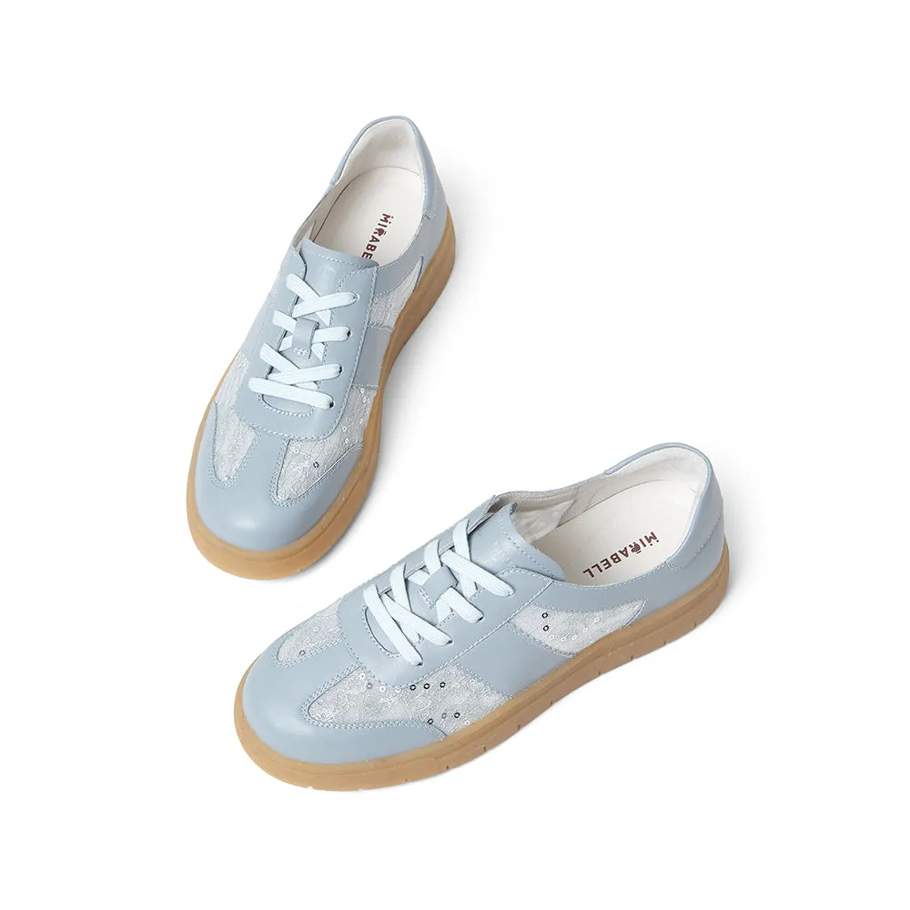 MIRABELL Cowhide leather/textile casual shoes (Women)