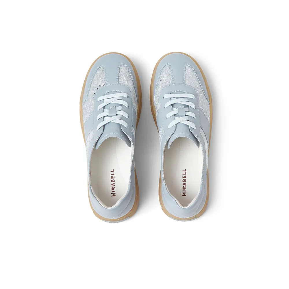 MIRABELL Cowhide leather/textile casual shoes (Women)