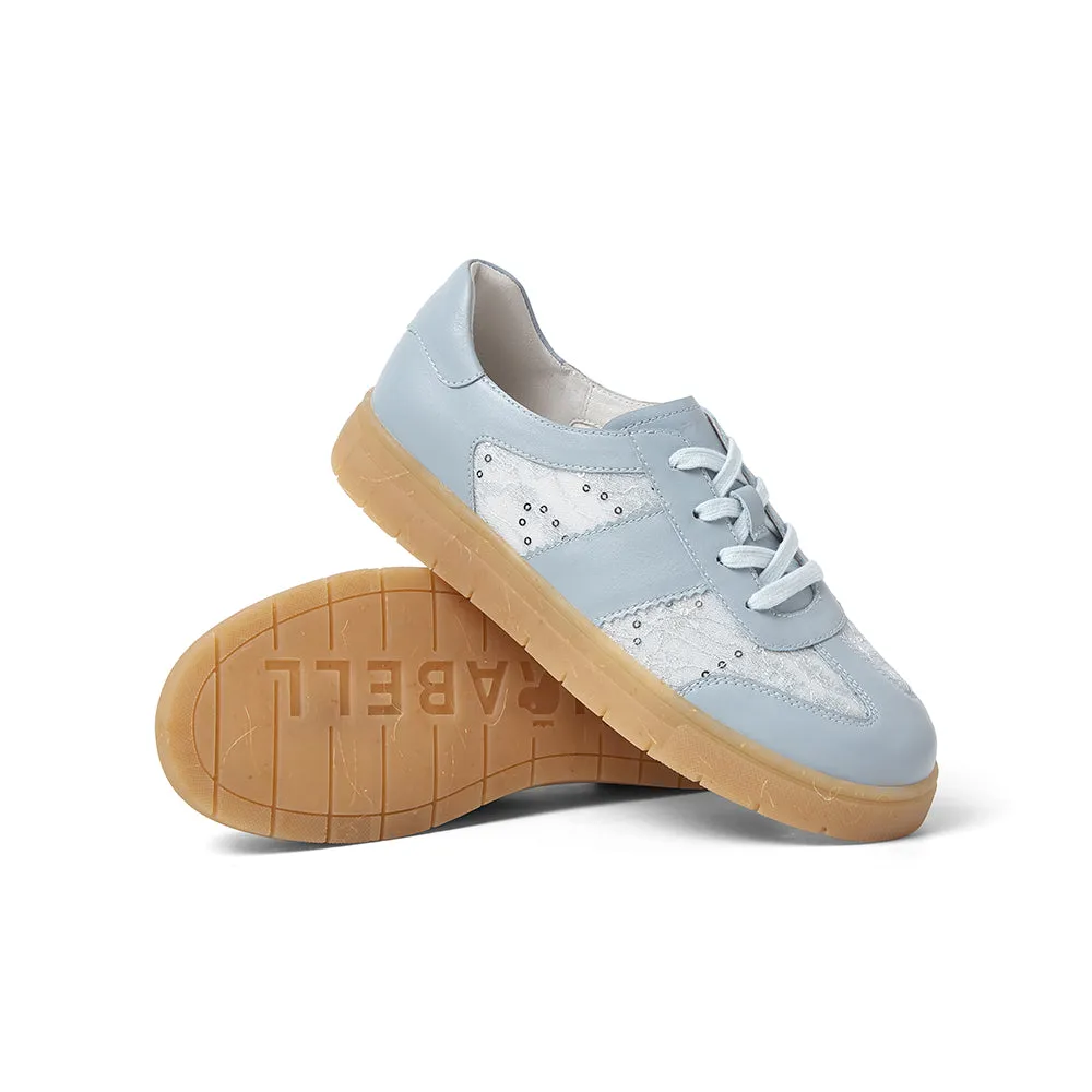 MIRABELL Cowhide leather/textile casual shoes (Women)