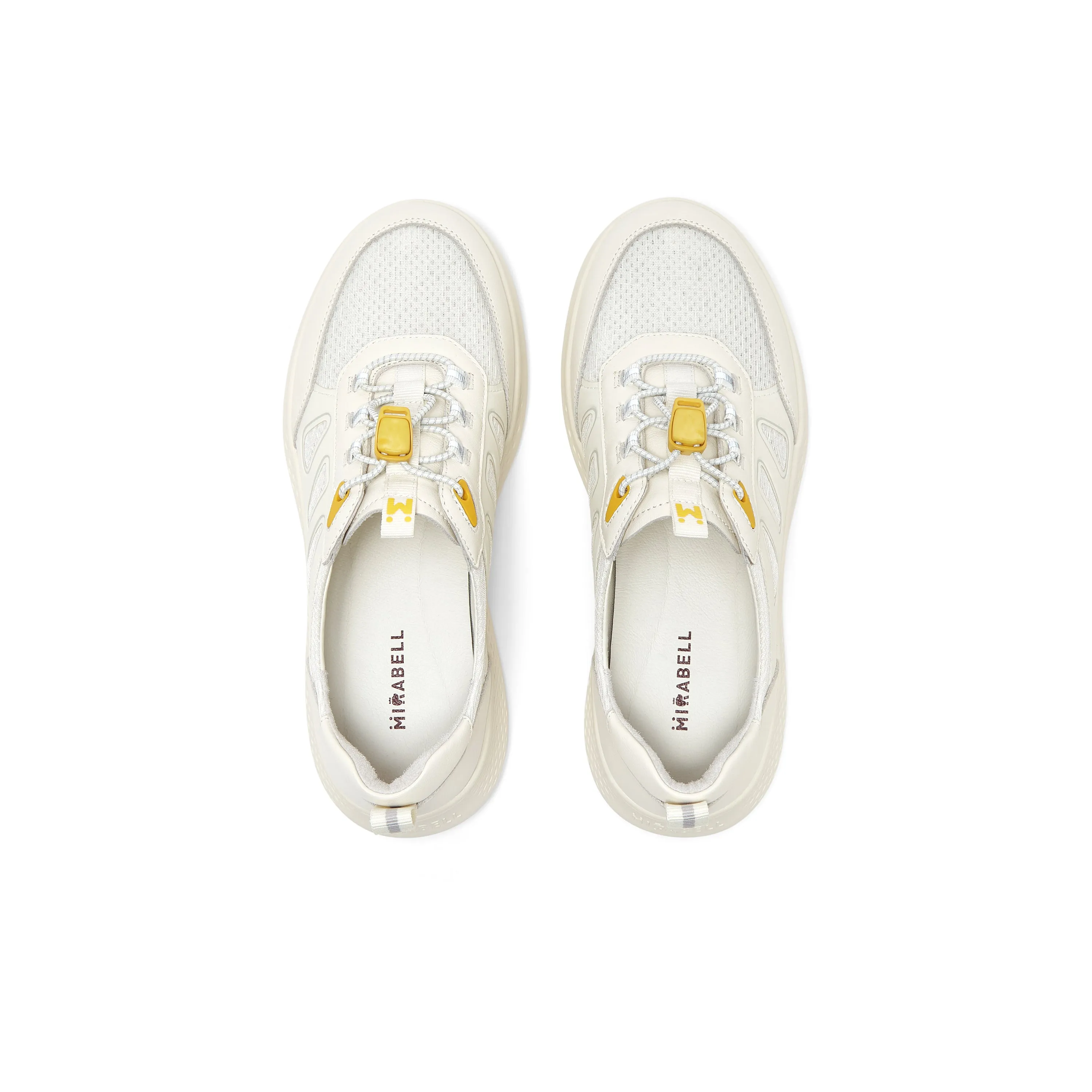 MIRABELL Cowhide leather/textile casual shoes (Women)