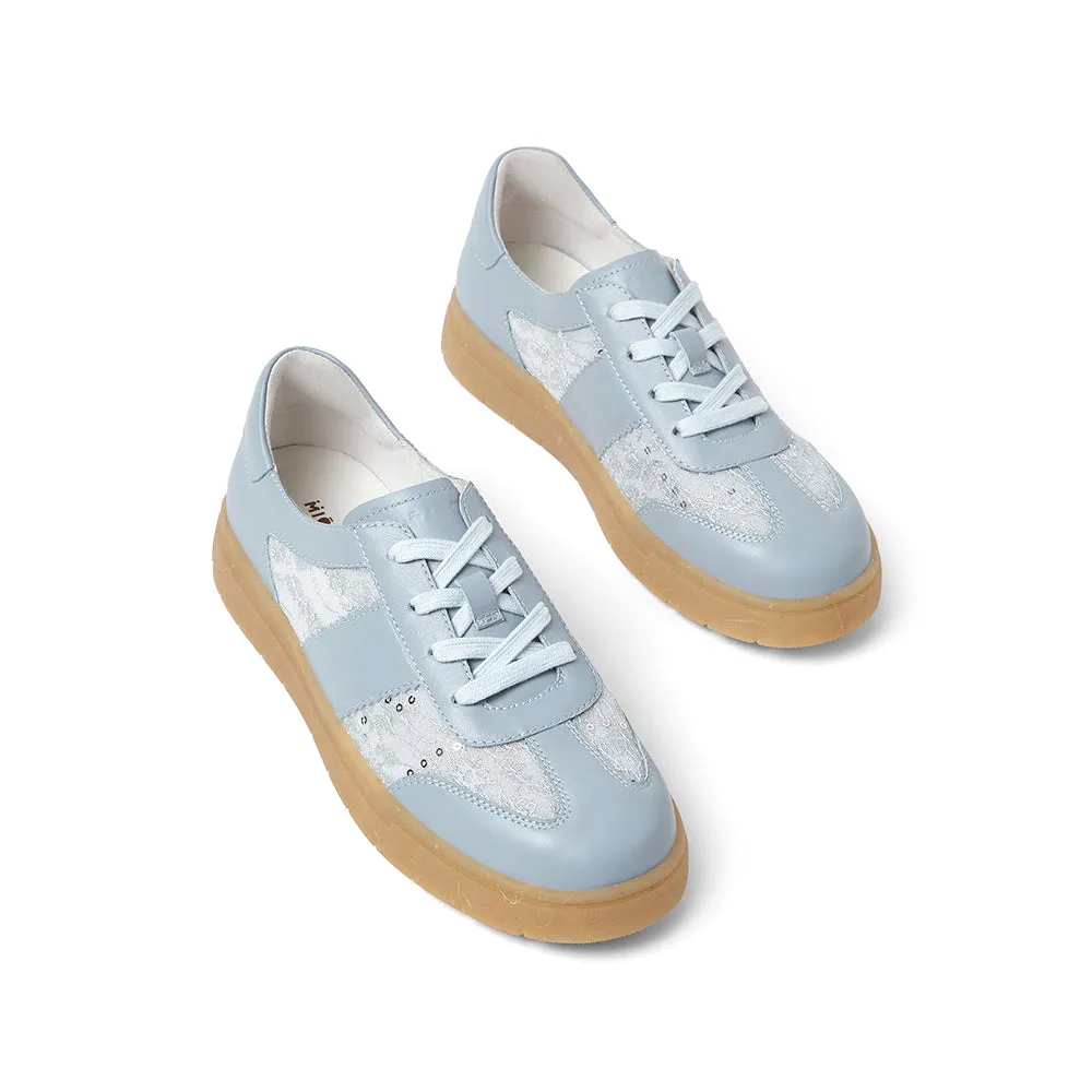 MIRABELL Cowhide leather/textile casual shoes (Women)