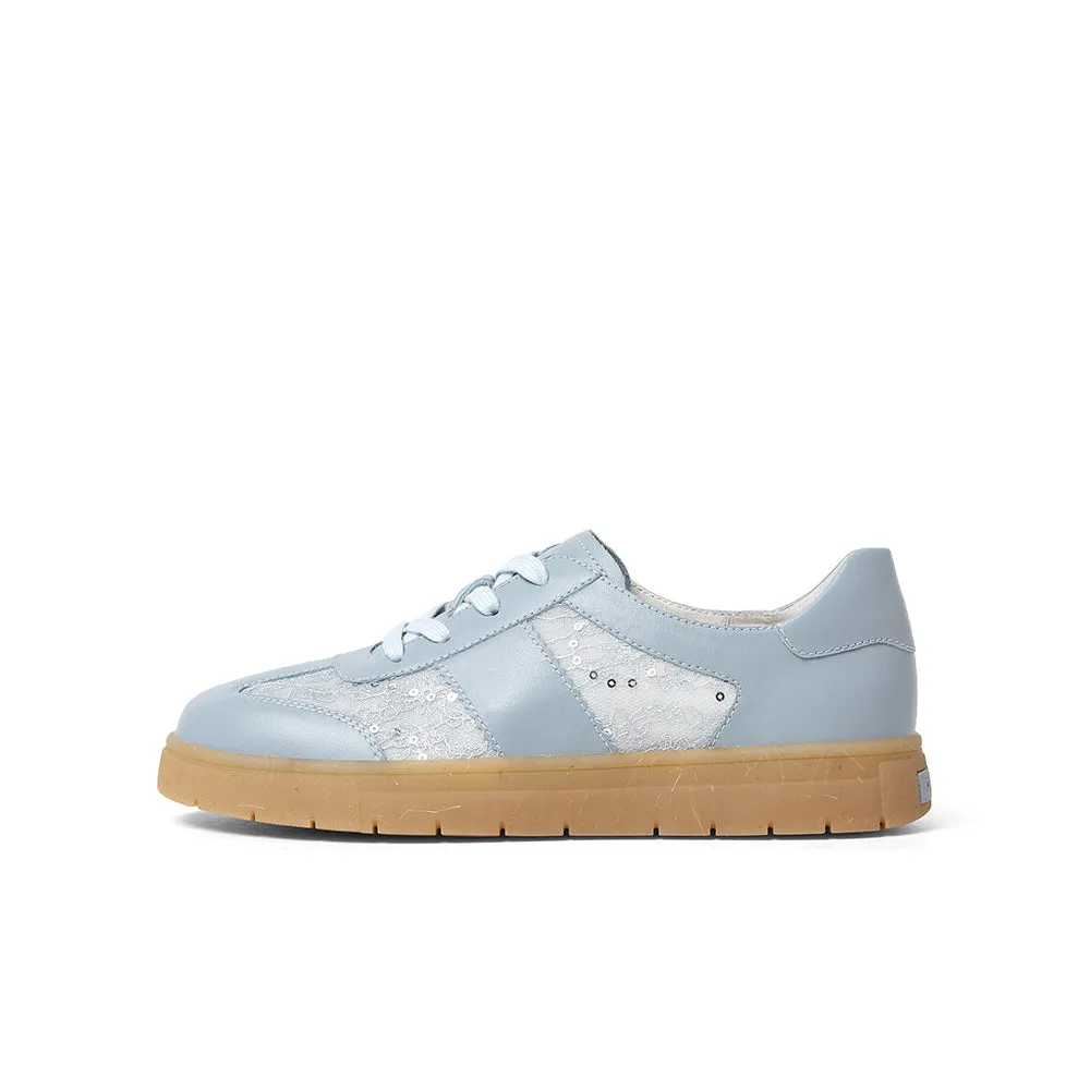 MIRABELL Cowhide leather/textile casual shoes (Women)