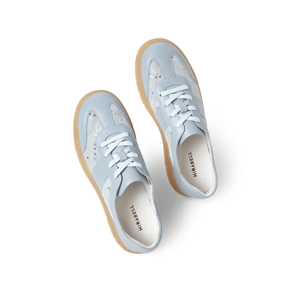 MIRABELL Cowhide leather/textile casual shoes (Women)