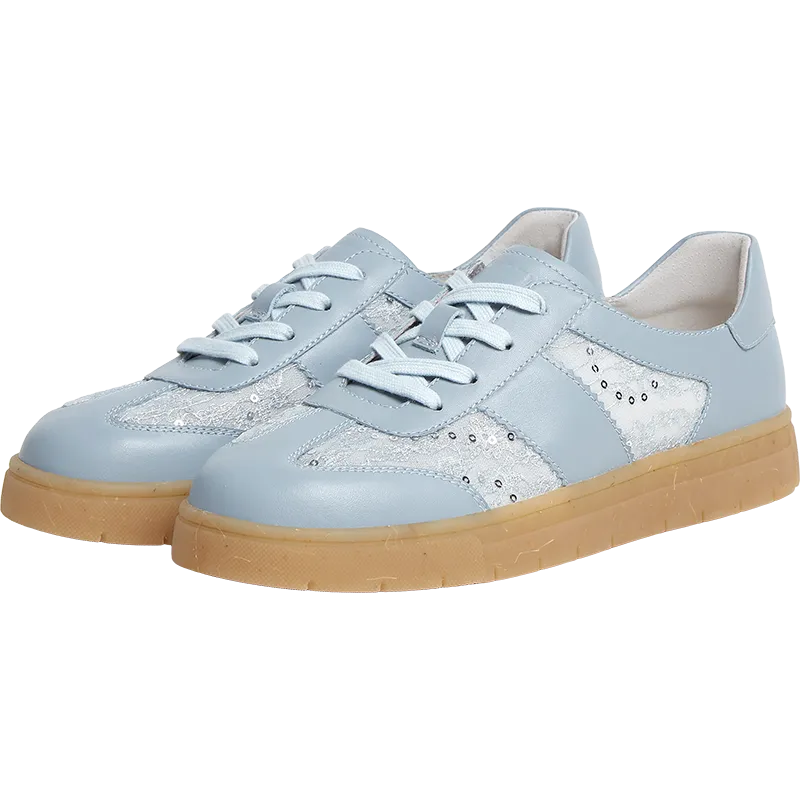 MIRABELL Cowhide leather/textile casual shoes (Women)